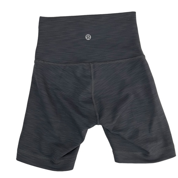 lululemon athletica Wunder Train High Rise Short 8” Heathered Graphite Grey - Picture 5 of 14